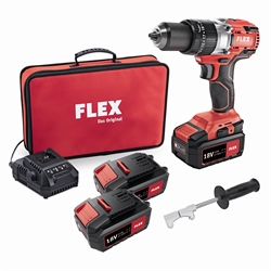 Flex Akku Slagboremaskine Komplet Plus Multicutter